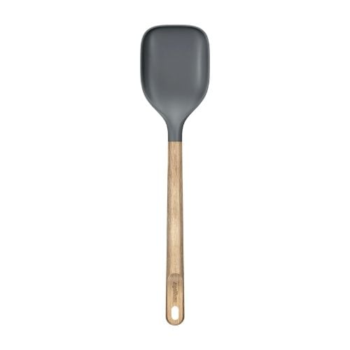 Zyliss Polybutylene Terephthalate Large Spoon Oak Wood Handle