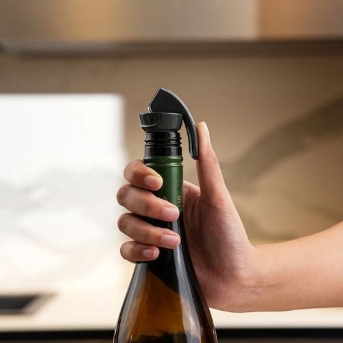 Zyliss Acrylonitrile Butadiene Styrene 2-Piece Bottle Stoppers With Long Handle