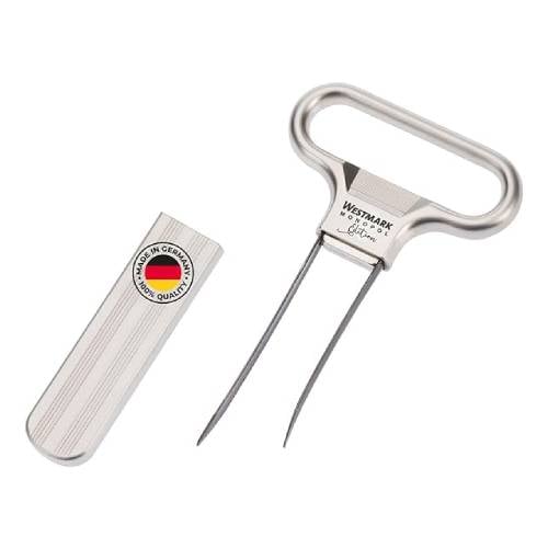 Westmark Alloy Steel Bottle Opener And Corker L11xW6.5xH1cm, Matte-Finish, Monopol Edition