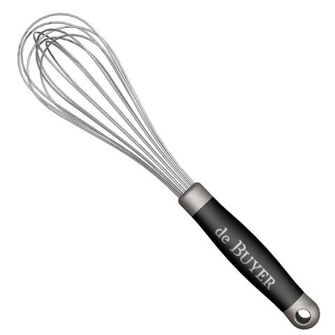 STAINLESS STEEL 8-WIRE WHISK WITH NON-SLIP HANDLE