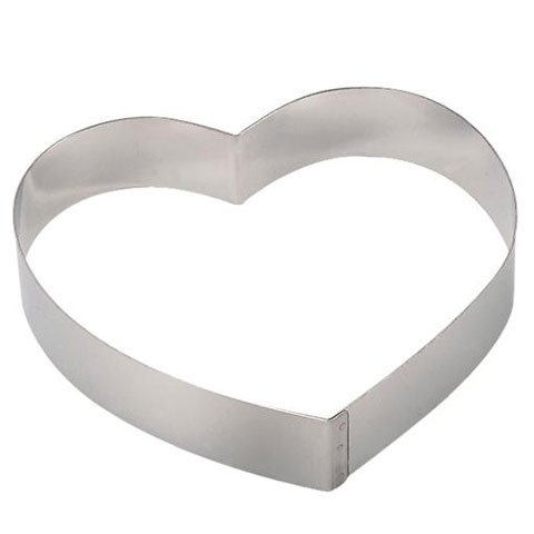 S/S HEART-SHAPED PASTRY RING