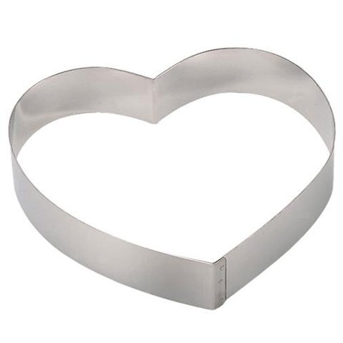 S/S HEART-SHAPED-SHAPED PASTRY RING