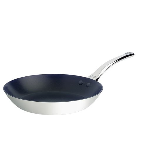 STAINLESS STEEL NON-STICK FRYING PAN