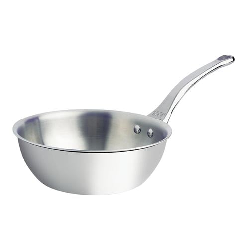 De Buyer Affinity Stainless Steel Flaired Saute Pan 3L