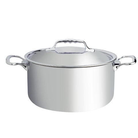 De Buyer Affinity Stainless Steel Casserole (With Lid) , Ø20x11cm