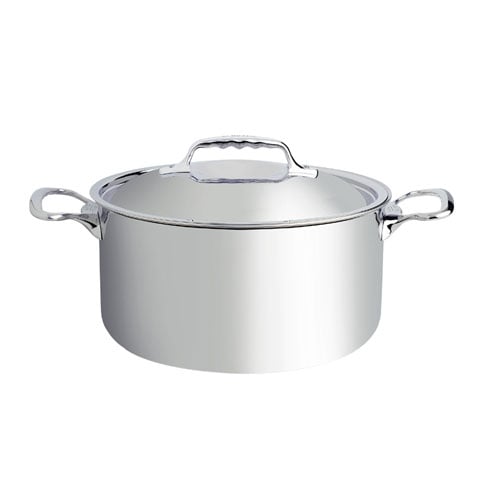 De Buyer Affinity Stainless Steel Casserole (With Lid) , Ø24x13cm