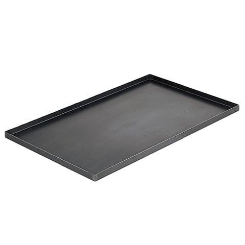 De Buyer Black Steel Baking Tray With 90° Rim