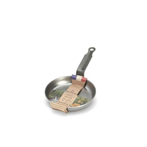 De Buyer Mineral B Steel Frying Pan Ø14xH6cm Sia Huat Estore