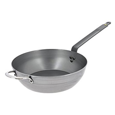 IRON COUNTRY FRYING PAN WITH 2 HANDLES Ø32cm