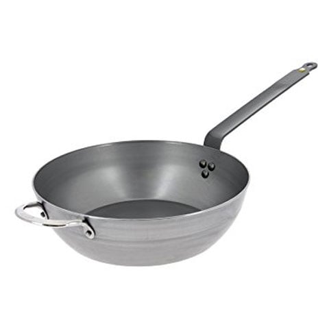 De Buyer Mineral B Iron Country Frying Pan With 2 Handles Ø32cm