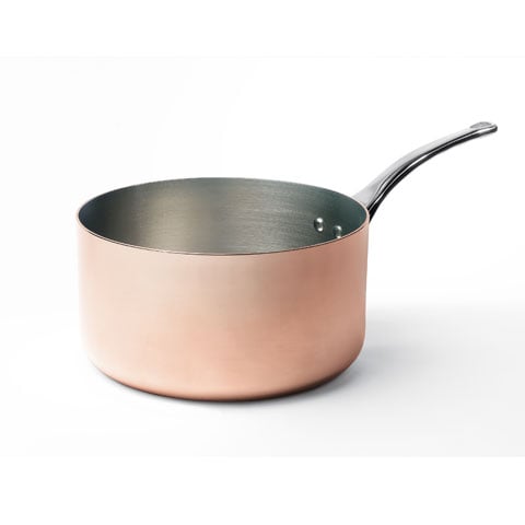 De Buyer Copper Sauce Pan (Induction-Usable) Ø18cm, 2.5L