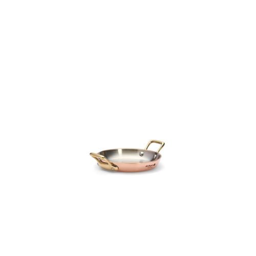 De Buyer Inocuivre Copper Round Dish With 2 Handles Ø12xH2cm