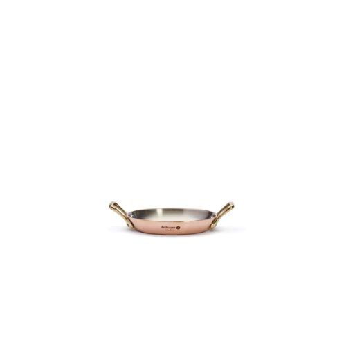 De Buyer Inocuivre Copper Round Dish With 2 Handles Ø12xH2cm