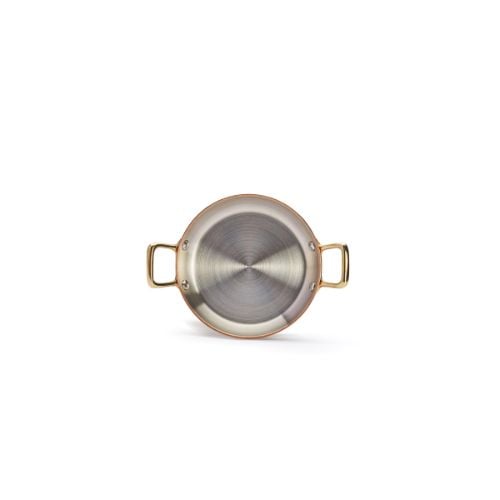 De Buyer Inocuivre Copper Round Dish With 2 Handles Ø12xH2cm