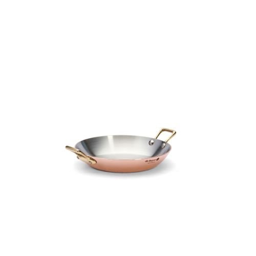De Buyer Inocuivre Copper Round Dish With 2 Handles Ø20cm