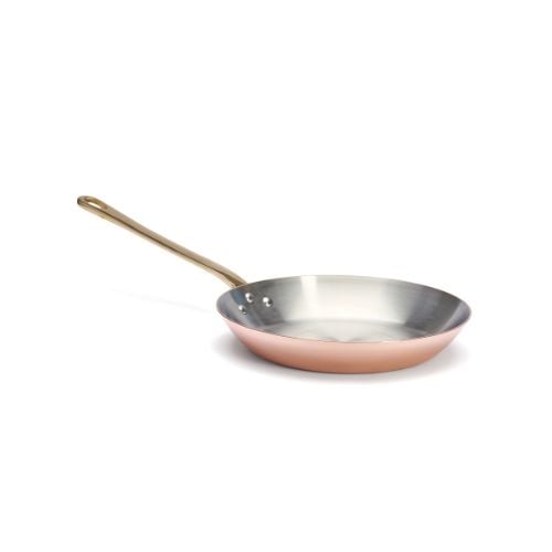 De Buyer Inocuivre Copper Round Frypan With Handle Ø28xH4.5cm