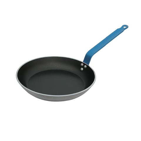 De Buyer Choc Aluminium Non-Stick Fry-Pan With Blue Handle Ø24xH3.5cm