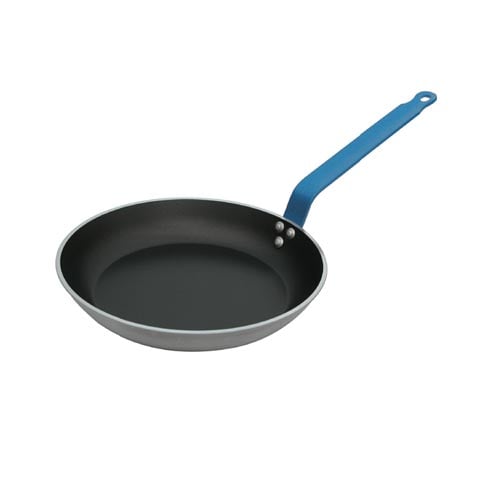 De Buyer Choc Aluminium Non-Stick Fry-Pan With Blue Handle Ø28xH4cm