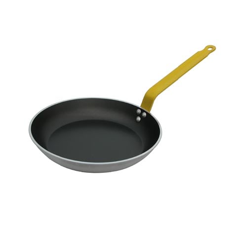 De Buyer Choc Aluminium Non-Stick Fry-Pan With Yellow Handle Ø20xH3cm