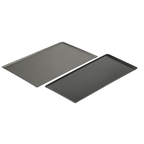 De Buyer Aluminium Non-Stick Baking Tray With 45° Rim L60xW40xH1cm