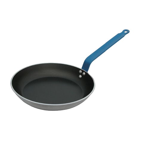 De Buyer Choc Aluminium Non-Stick Fry Pan With Induction & Blue Handle Ø20xH3cm