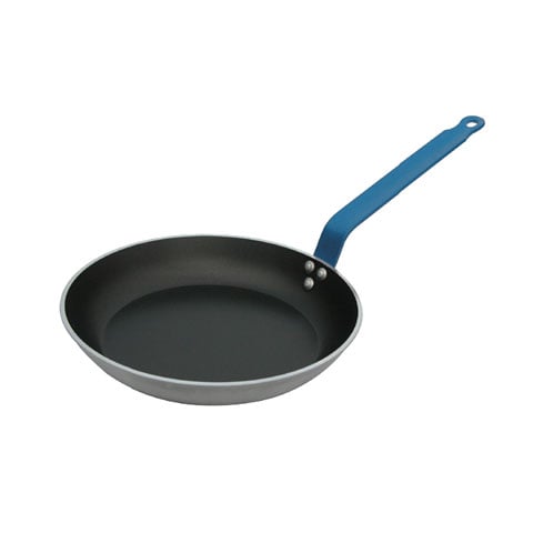 De Buyer Choc Aluminium Non-Stick Fry Pan With Induction & Blue Handle Ø24xH3.5cm