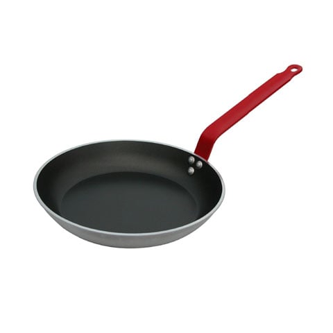 De Buyer Choc Aluminium Non-Stick Fry Pan With Induction & Red Handle Ø20xH3cm