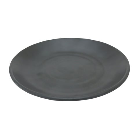 Inmiron Melamine Round Plate 6.25" ,Black