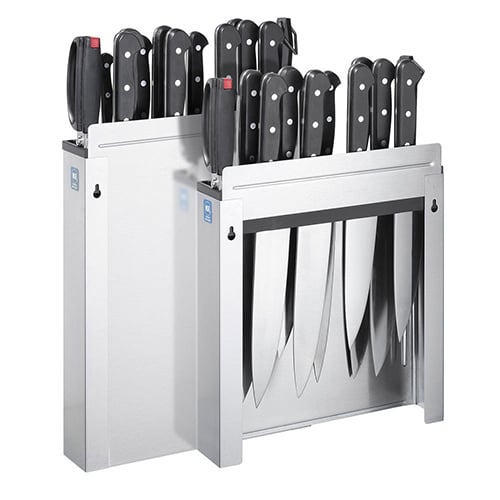 Edlund #KR-699 Knife Rack with 12" Skirt & Open Back Plate