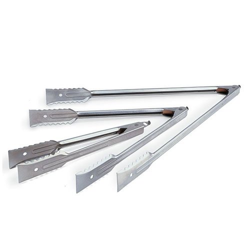 HEAVY DUTY STAINLESS STEEL GRIPPER TONGS with LOCK