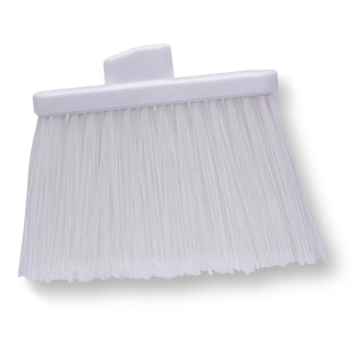 Sparta Duo-Sweep Flagged Angle Broom Head W12", White
