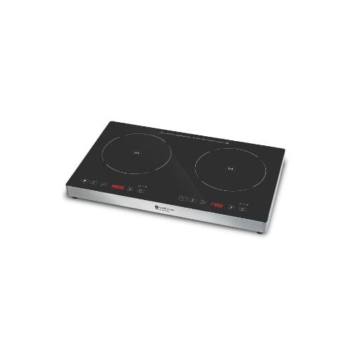 Safico Pro Double Induction Stove With Touch Control L60.8xW37xH5.5cm, 220-240V/50-60Hz/1500+1500W, Uk Plug, 60-240℃, (Max Usage<2Hrs)