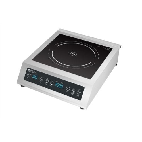 Safico Pro Stainless Steel Induction Stove With Touch Control L38.9xW49xH12.5cm, 220-240V/50-60Hz/3000W, Uk Plug, 60-240℃, (Max Usage<4Hrs)