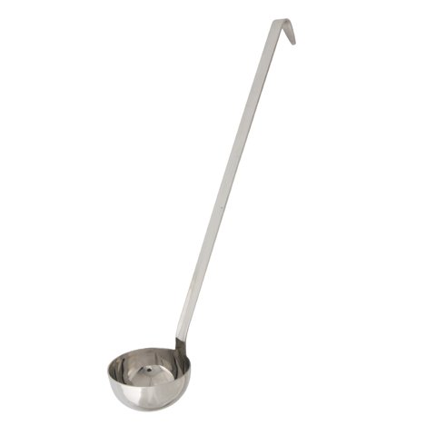 Alegacy 18-8 Stainless Steel One-Pc Ladle 4oz/118.3ml, L13" Handle