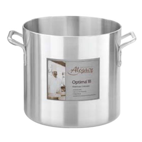 Alegacy Optima III Aluminium Stock Pot Ø9.1/2xH8.1/4", 10Qt/9.5L