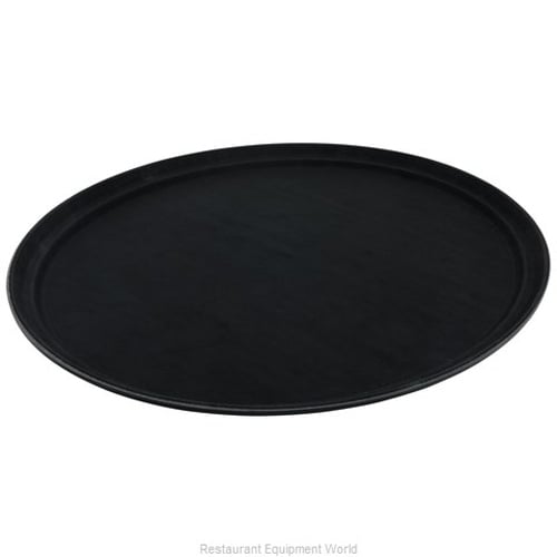 OVAL NON-SLIP TRAY L67.9xH55.9cm, BLACK, ALEGACY