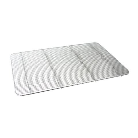 CHROME-PLATED FOOTED WIRE GRID (FIT INTO BUN PAN)