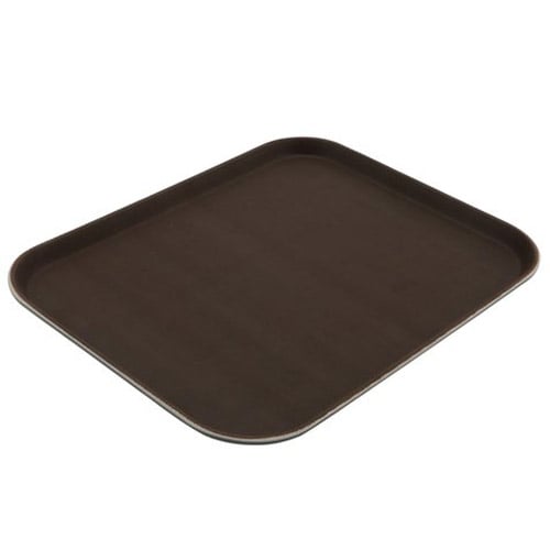 Alegacy Rectangle Non-Slip Tray L45.7xH35.6cm, Brown