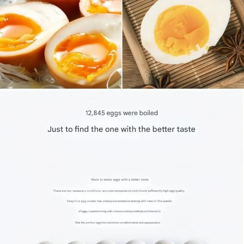 Stainless Steel Intelligent Automatic Commercial Egg Boiler Machine L19xW41xH29cm, 9L (Max<50Pcs), Timing: 0-99Min, Temp: 30-90̊ C, 220V/50Hz, 800W