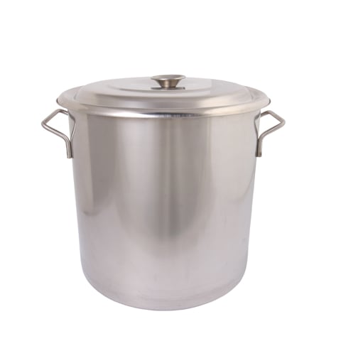 STAINLESS STEEL STOCK POT WITH LID