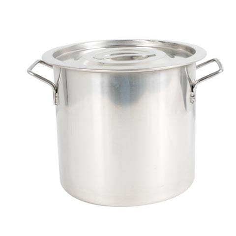 Stainless Steel Stock Pot With Recessed Handle Ø30xH30cm