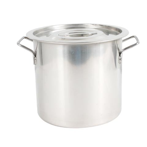 Stainless Steel Stock Pot With Recessed Handle Ø35xH35cm