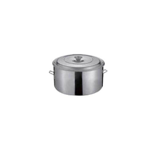 Stainless Steel Low Casserole With Recessed Handle Ø30xH13cm, 9L