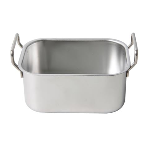 Stainless Steel Rectangle Bain Marie L15.5xW10.5xH7.5cm, 1L