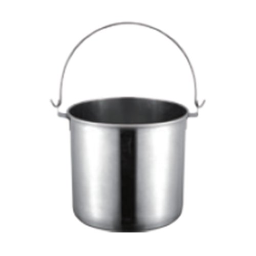 Stainless Steel Loop Handle Pot With Recessed Handle Ø28xH28cm