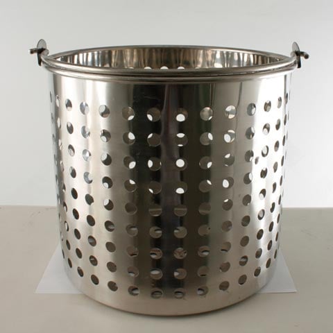 Stainless Steel Perforated Pail/Bucket Ø32xH30cm