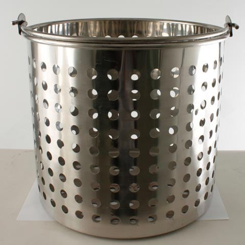 Stainless Steel Perforated Pail/Bucket Ø37xH35cm