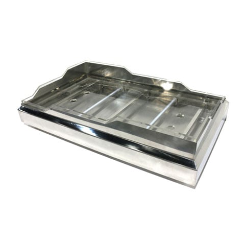 Stainless Steel & Acrylic Display Ice Chiller W100xD60xH20cm