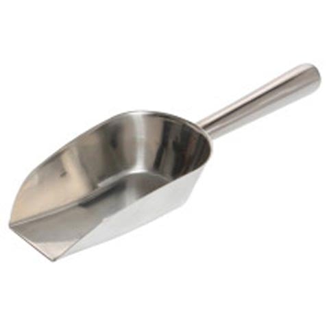 Stainless Steel Flat Base Ice Scoop 36Oz