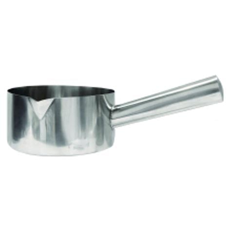 Stainless Steel Water Scoop With Spout Ø16xH8cm